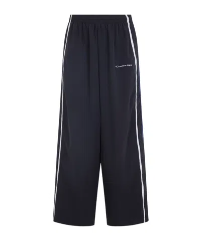 BALENCIAGA BALENCIAGA PANELLED ELASTIC-WAIST PANTS