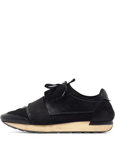 Pre-owned Balenciaga Panelled Sneakers