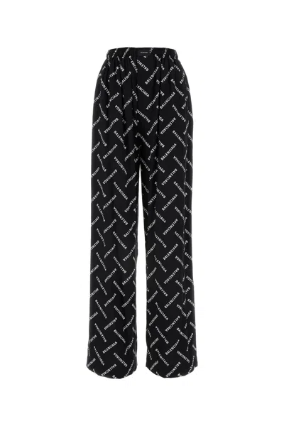 Balenciaga Pantalone-36f Nd  Female In Black