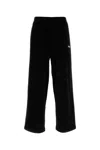 Balenciaga Relaxed Fit Black Wide-leg Trousers In Black