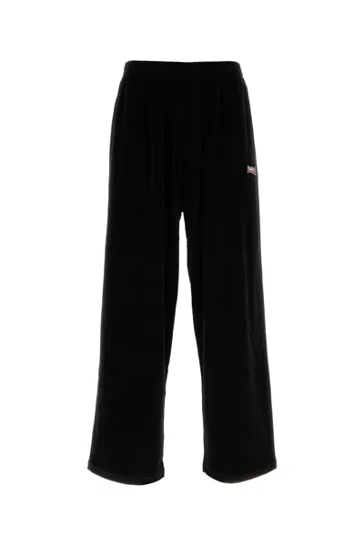 Balenciaga Pantalone-l Nd  Male In Black