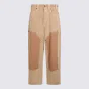 Balenciaga Straight Trousers Contrast Panels