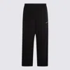 Balenciaga Black Logo Trainers Pants In Black