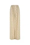 Balenciaga Women Printed Viscose Pyjama Pant