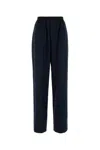 Balenciaga Wool Pant With Elastic Waistband And Pinstripe