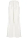 Balenciaga Wide-leg Track Pants In White