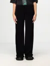 Balenciaga Pants  Woman Color Black In Schwarz