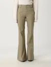 Balenciaga Flare Pants In Green