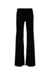Balenciaga Black Activewear Flared Slim Lounge Pants In Black
