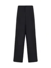 Balenciaga Tailored Wide-leg Pants In Black