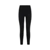 Balenciaga Black Reflective Leggings In Black
