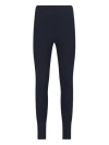 Balenciaga Black Activewear Leggings In Matt Nylon Blend In Black