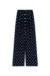 Balenciaga Golden Lunar Print Pants For Ss24 Collection In Gold