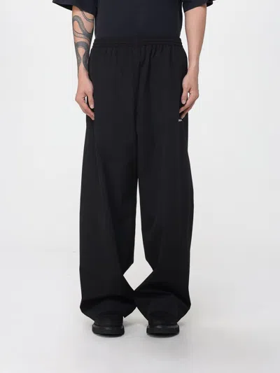 Balenciaga Pants Men  In Black