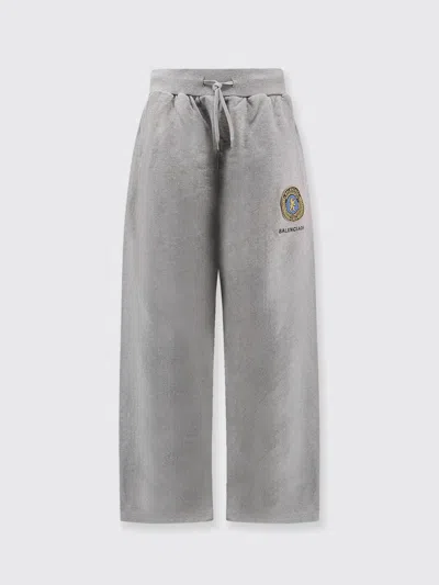 Balenciaga Oversize Track Pants In Gray