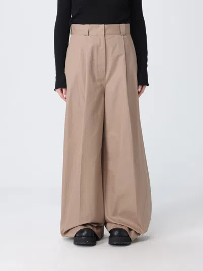 BALENCIAGA BALENCIAGA COTTON WIDE LEG TROUSERS,I42033022