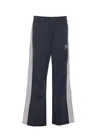 Balenciaga Baggy Sweatpants With Stripes And Wide Leg In Blue