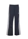 Balenciaga Baggy Sweatpants With Stripes And Wide Leg In Blue
