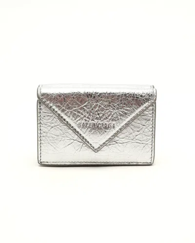 Balenciaga Paper Mini Wallet In Pink