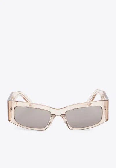 BALENCIAGA PAPER RECTANGLE SUNGLASSES