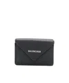 Balenciaga Papier Mini Wallet In Black
