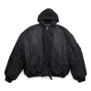 Balenciaga Paris All In Bomber Jacket 'black'