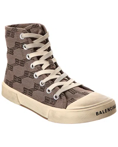 BALENCIAGA BALENCIAGA PARIS BB CANVAS HIGH-TOP SNEAKER