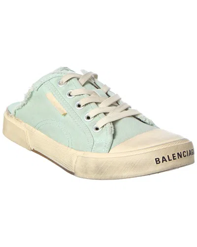 Balenciaga Paris Canvas & Rubber Sneaker In Neutral