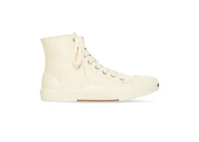 Pre-owned Balenciaga Paris High Top Trainers (women's) Sneakers In White