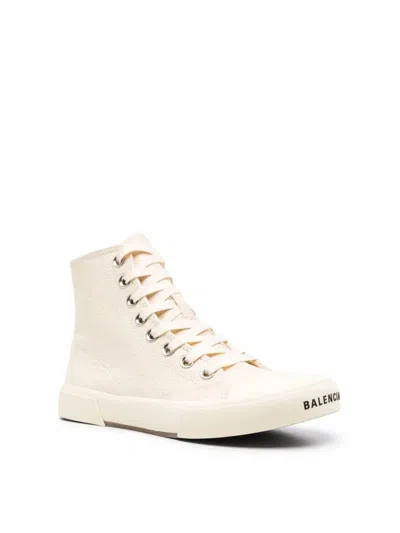 Balenciaga Paris High-top Sneaker In White