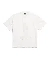 Balenciaga Paris Liberty Cotton T-shirt In White