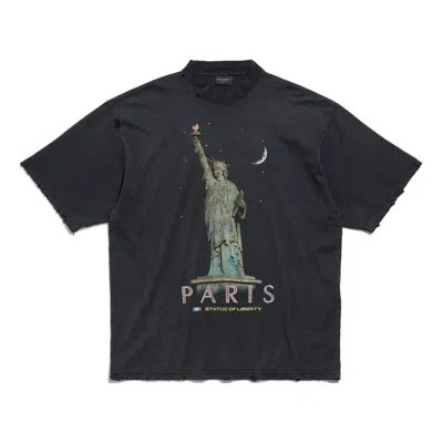 Balenciaga Paris Liberty T-shirt 'black'