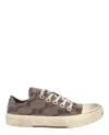 Balenciaga Paris Bb Monogram Low-top Sneakers In Brown