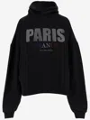 Balenciaga Women's Cotton Sweatshirt In Black