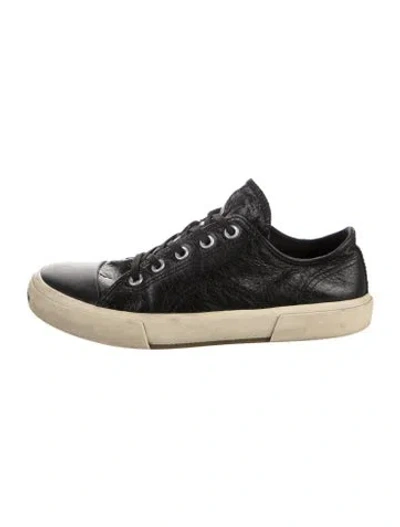 Pre-owned Balenciaga Paris Sneakers In Black