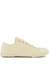 Balenciaga Paris Low Top Destroyed Sneaker In Neutrals