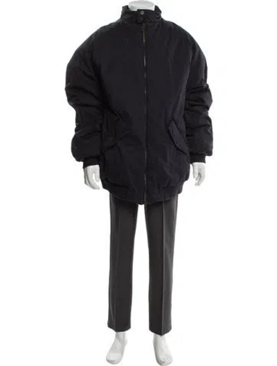 Pre-owned Balenciaga Parka In Blue