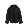 Balenciaga Oversize Parka Jacket Men In Black