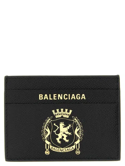 Balenciaga 'passport' Card Holder In Black