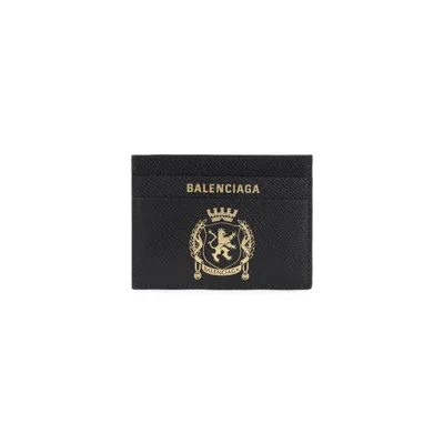 Balenciaga Passport Credit Card Case Men In Black