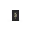 Balenciaga Black Leather Passport Holder In Black