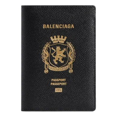 Balenciaga Passport Holder 'black'
