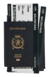 BALENCIAGA PASSPORT LEATHER PHONE CASE
