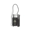 Balenciaga 'passport' Leather Phone Holder Pouch In Black