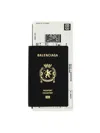 Balenciaga Passport Long Wallet 1 Ticket In Black