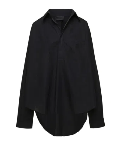 BALENCIAGA BALENCIAGA PATCH POCKET LONG-SLEEVED SHIRT