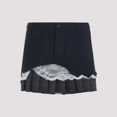 BALENCIAGA PATCHED CARGO MIDI SKIRT