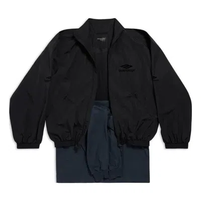 Balenciaga Patched Tracksuit Jacket 'black'