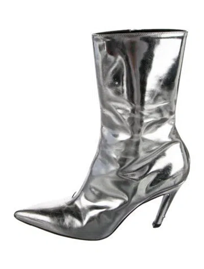 Pre-owned Balenciaga Patent Leather Boots
