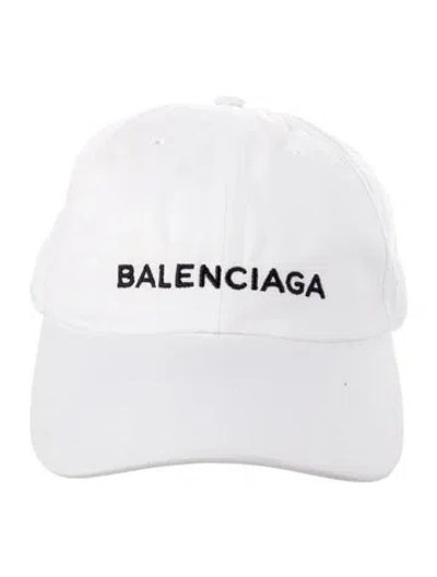 Pre-owned Balenciaga Pattern Print Baseball Cap In Multi